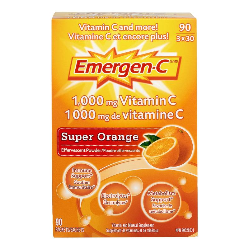 Emergen-C Super Orange, 1000mg Vitamin C product image