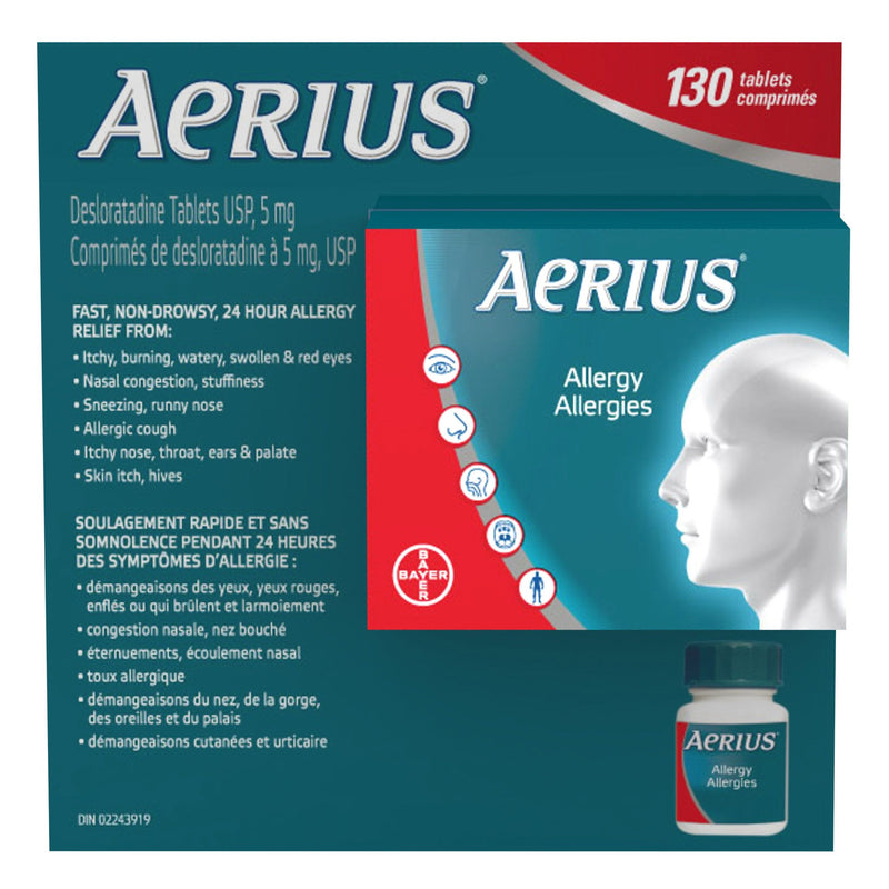 Aerius Allergy Relief, 130 Tablets product image