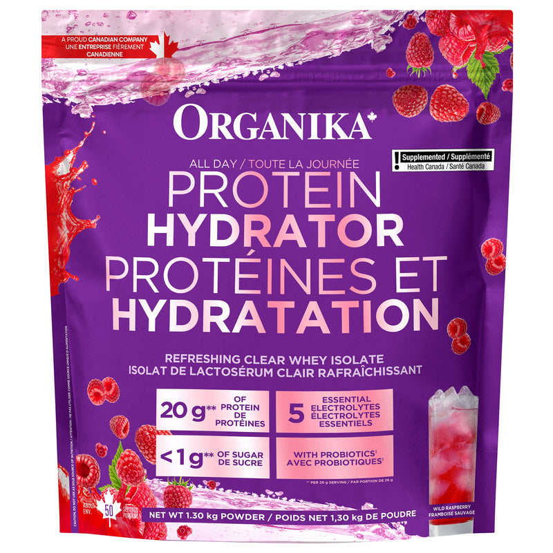 Organika Protein Hydrator 1.3kg, Wild Raspberry product image