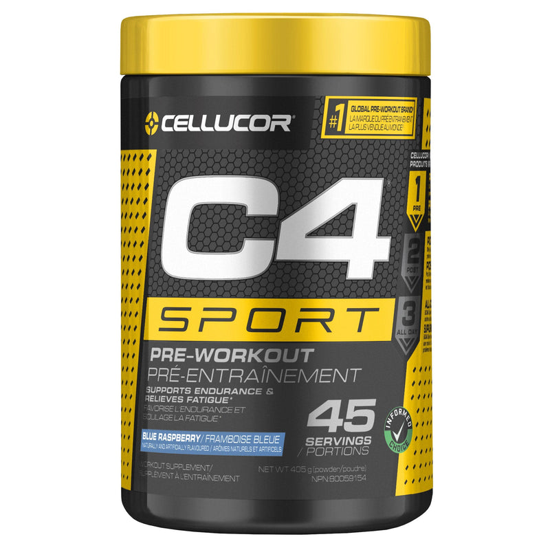 C4 Sport Pre-Workout Blue Raspberry, 405g product image