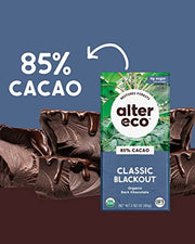 Alter Eco Organic A.E. Dk Chocolate Black out 2.82 Oz (Pack of 12) - image 3