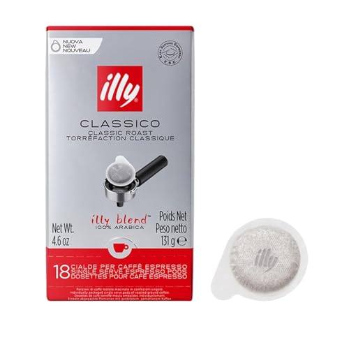 Illy E.S.E. Pods Medium Roast,18 Count, Red - product image