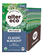 Alter Eco Organic A.E. Dk Chocolate Black out 2.82 Oz (Pack of 12) - product image