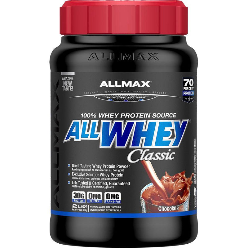 Allmax Allwhey Classic Whey Protein Chocolate Powder product image