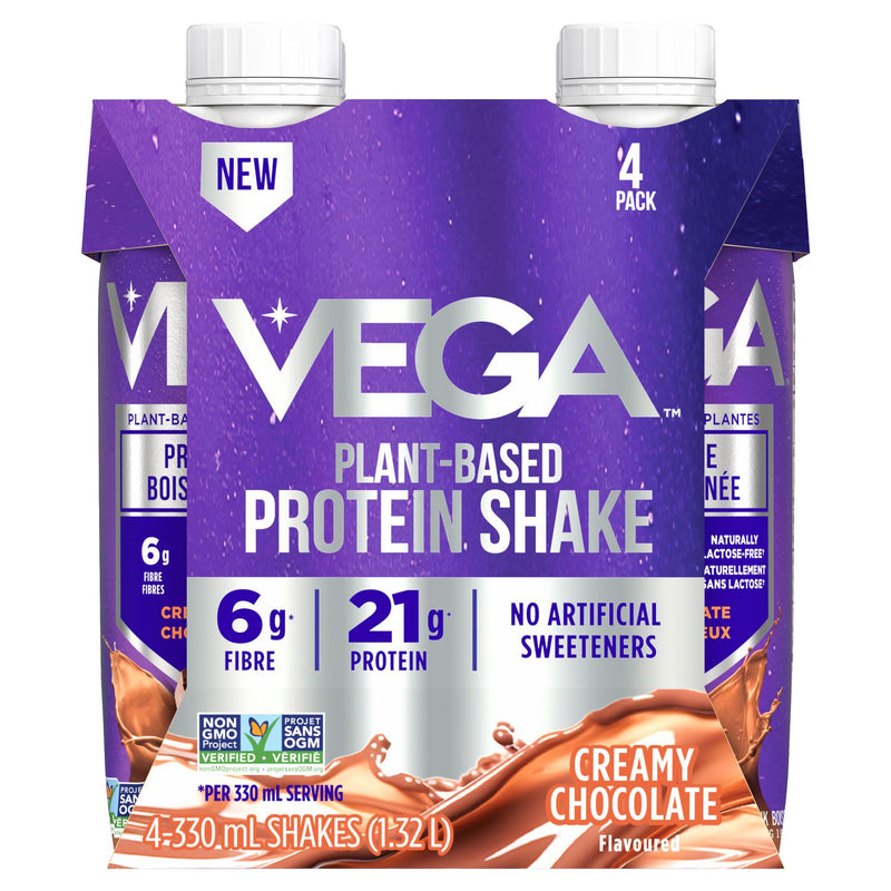 Vega Protein Shake Creamy Chocolate (4pack) product image