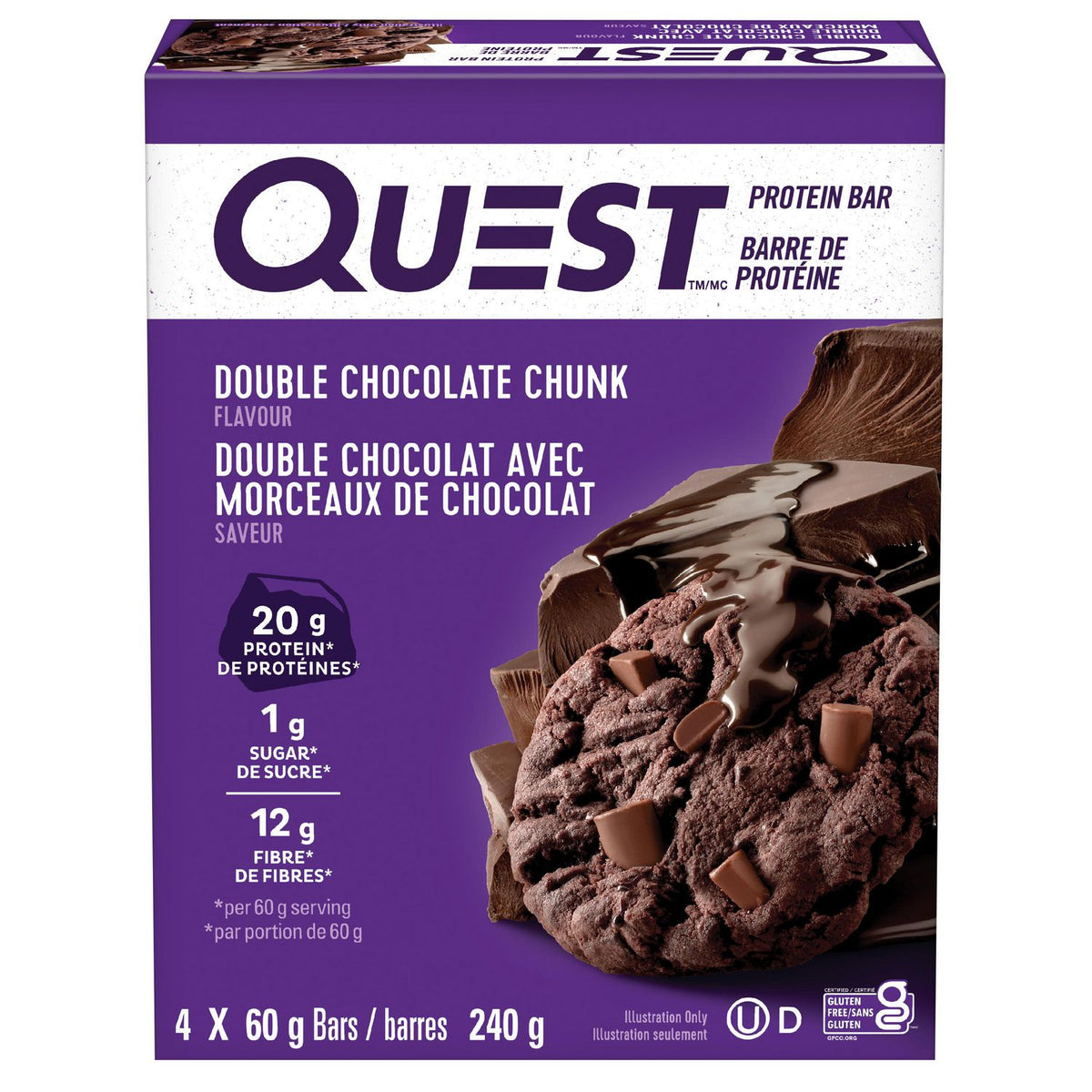 Quest Double Chocolate Chunk Protein Bar product image