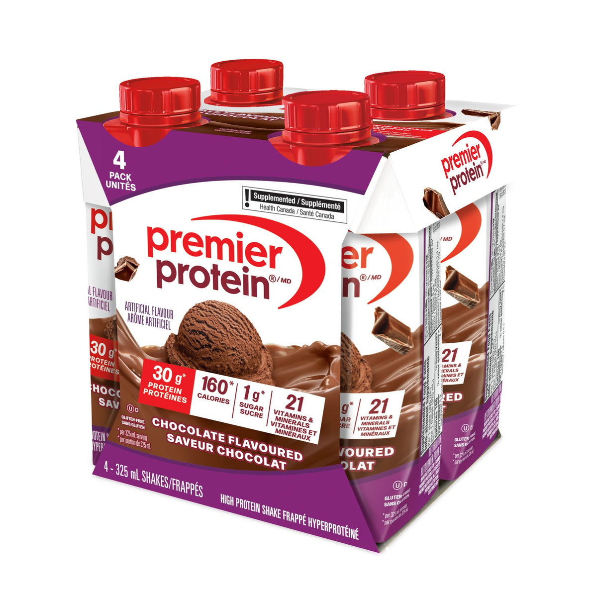 Premier Protein Chocolate High Protein Shake, 4 pack product image