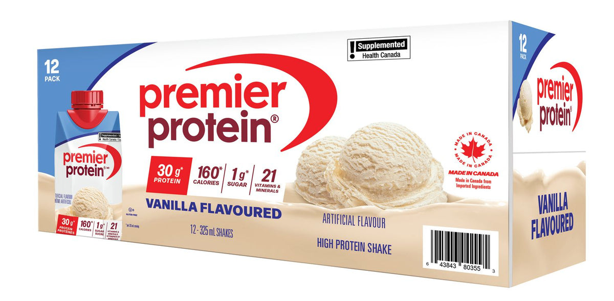 Premier Protein Vanilla High Protein Shake, 12 pack product image