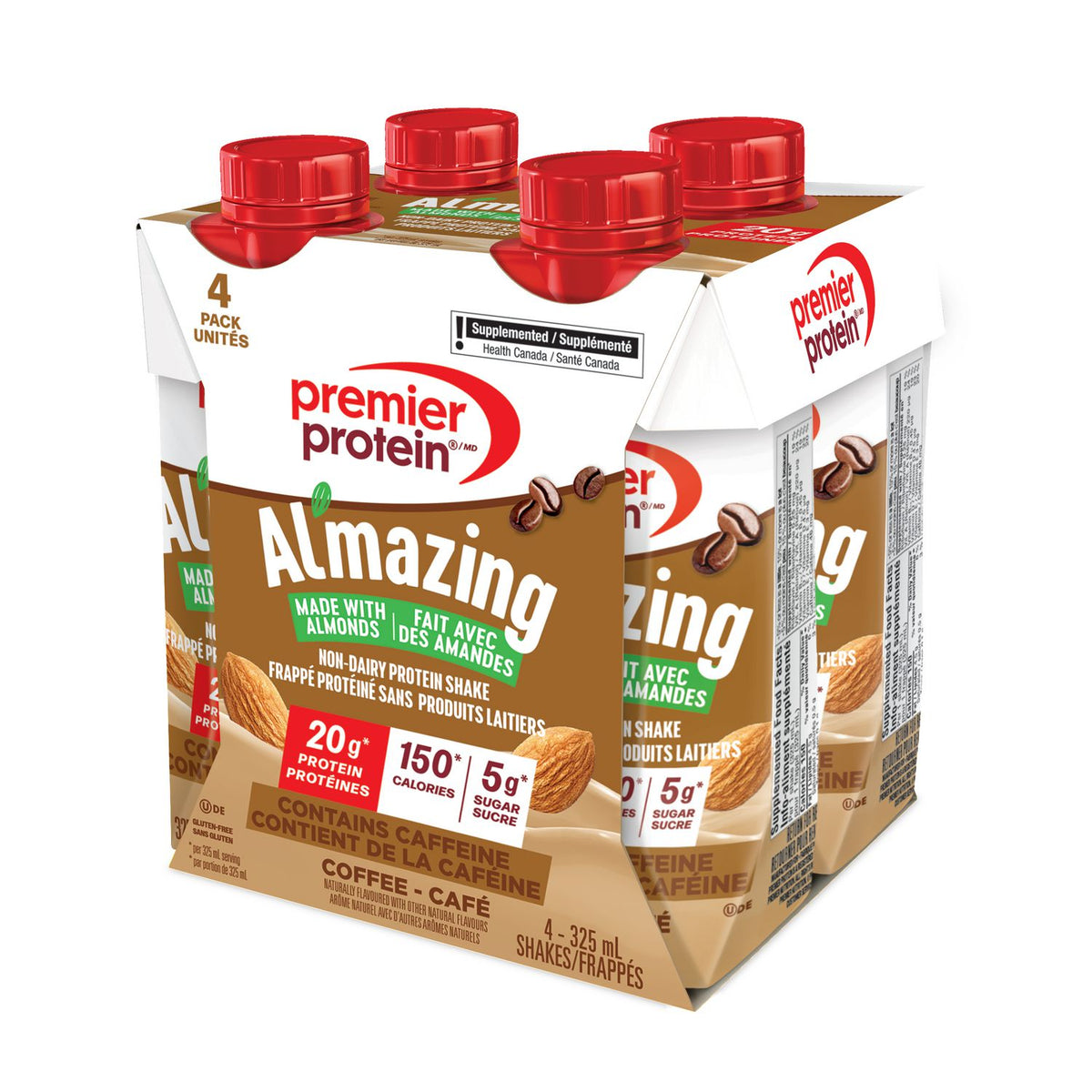 Premier Protein Al'mazing Coffee Non-Dairy Protein Shake, 4 pack product image