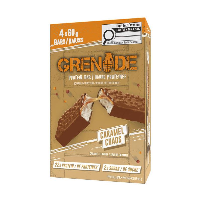 Grenade Protein Bar Caramel Chaos 4pk product image