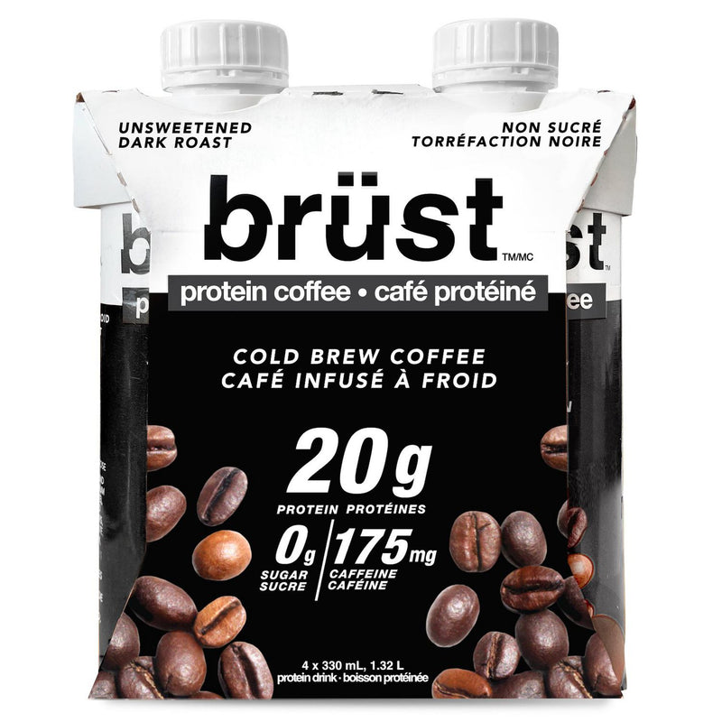 Brüst Protein Coffee - Dark Roast 4pk product image