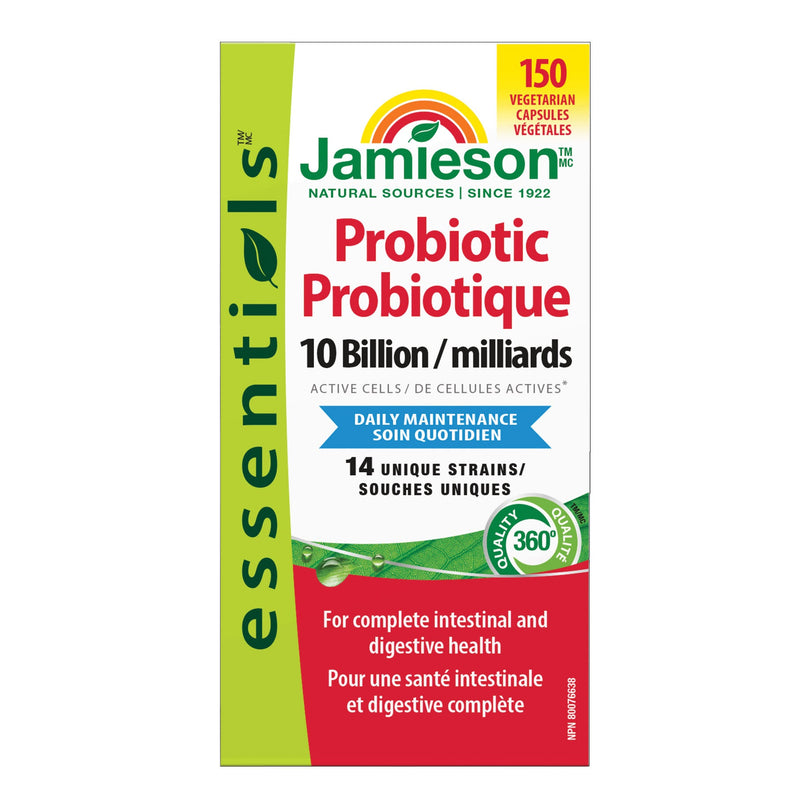 Jamieson Probiotic 10 Billion, 150 capsules product image