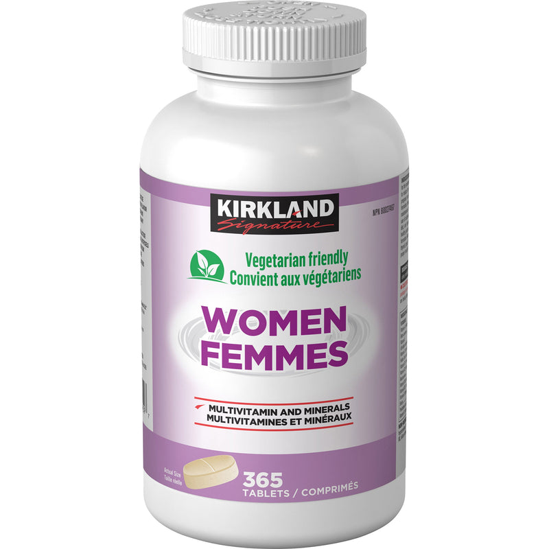 Kirkland Signature Women Multivitamin, 365 Tablets product image
