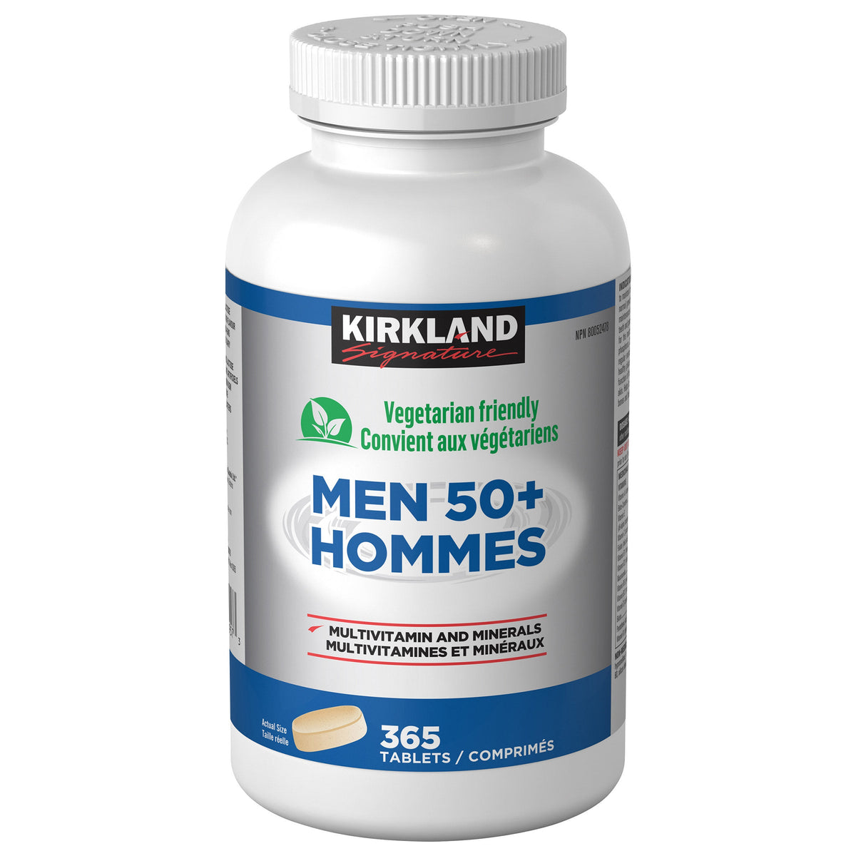 Kirkland Signature Men 50+ Multivitamin, 365 Tablets product image