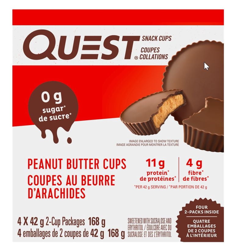 Quest Peanut Butter Cups 4x42g product image
