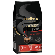Lavazza Espresso Barista Gran Crema whole coffee beans, 1 kg bag